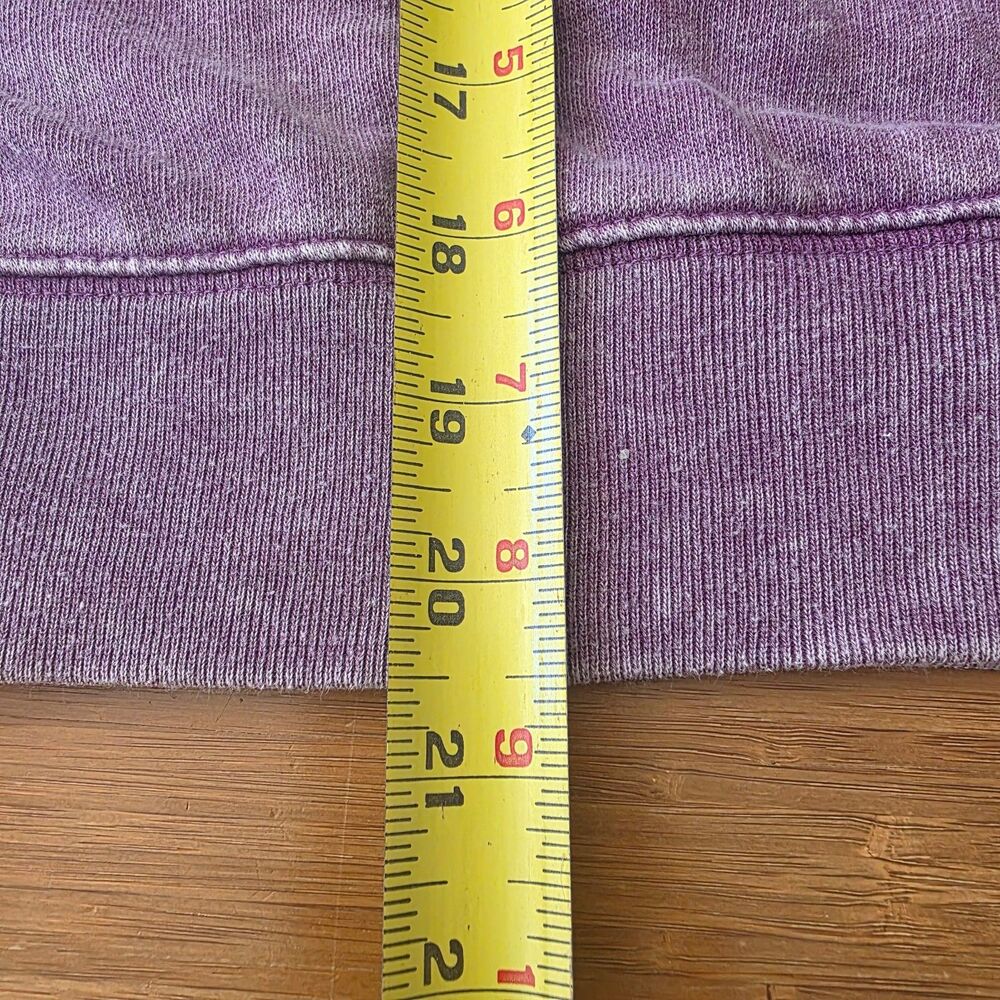 PINK Sweatshirt Faded Purple Distressed LOVEPINK 1986 XL Comfy Pastel Casual - Picture 5 of 6